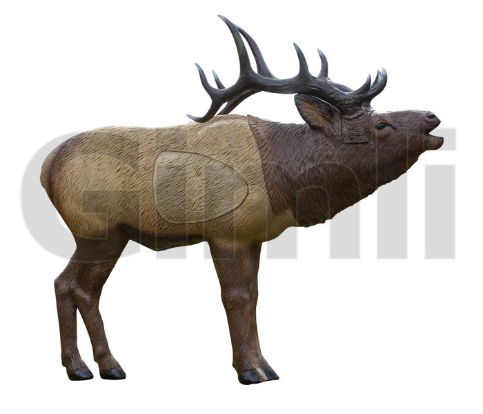 Rinehart Target 3D 1/3 Scale Woodland Elk